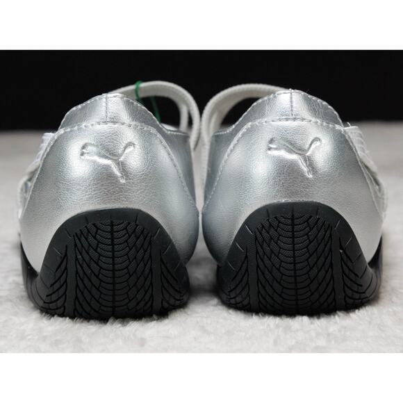 Puma Speedcat Ballet Silver White Sneakerina Womens Size 9.5 401581-01 NWB - Picture 6 of 16
